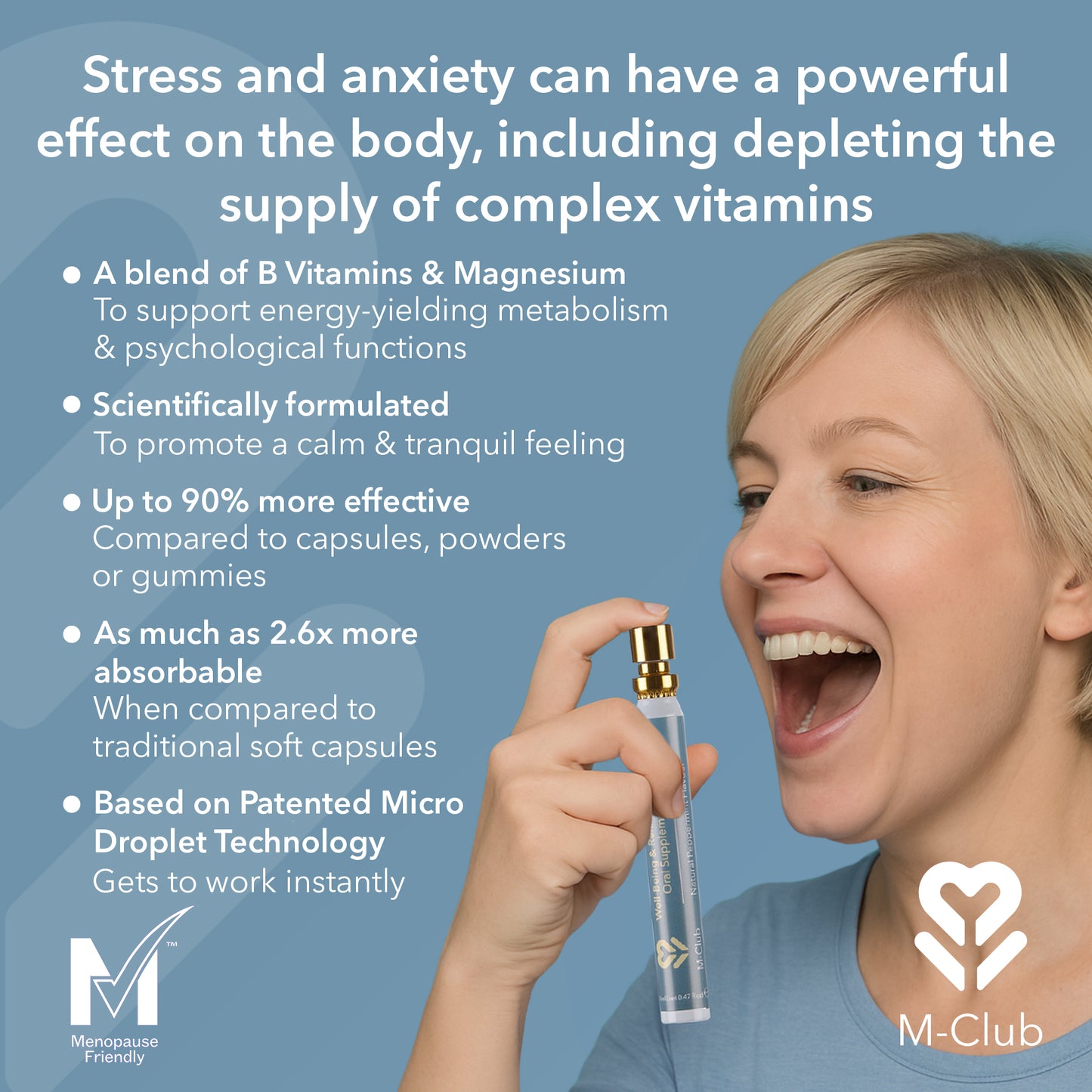 Well-Being & Relaxation Support Oral Supplement Spray