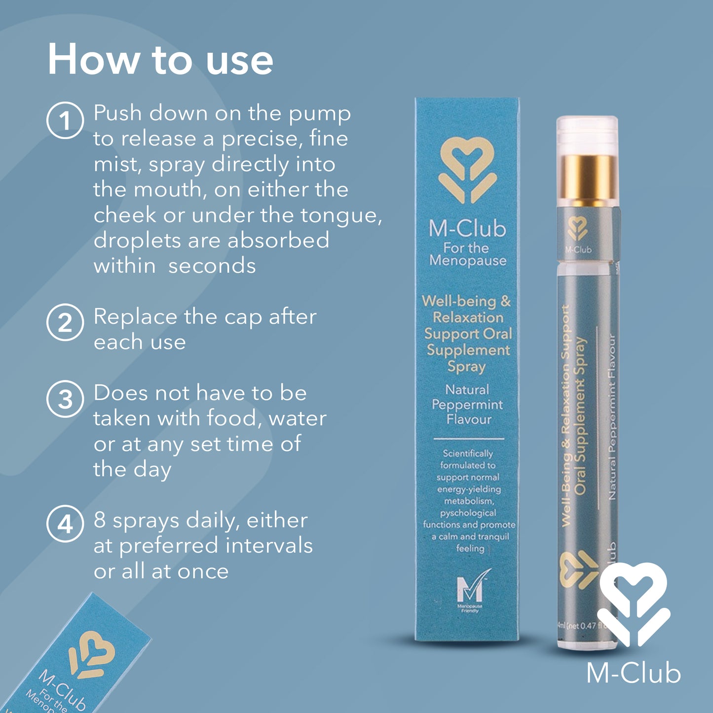 Well-Being & Relaxation Support Oral Supplement Spray
